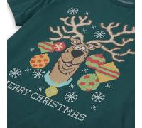 Scooby Doo Men's Christmas T-Shirt - Forest Green - XXL