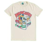 Scooby Doo Men's Munchies T-Shirt in Natural | Size: Small Scooby Doo Natural S