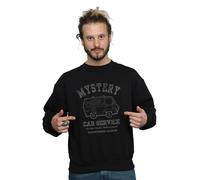 Scooby Doo Men's Mystery Car Service Sweatshirt in Black | Size: Small Scooby Doo Black S