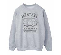 Scooby Doo Men's Mystery Car Service Sweatshirt in Grey | Size: Small Scooby Doo Grey S
