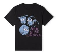 Scooby Doo Men's Official The Good Bad T-Shirt - Black | Size: Small Scooby Doo Black S