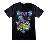 Scooby Doo Men's Quick Exit T-Shirt in Black | Size: Medium Scooby Doo Black M