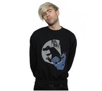 Scooby Doo Men's Ruh Roh Sweatshirt in Black | Size: Medium Scooby Doo Black M