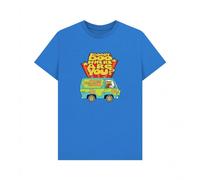 Scooby Doo Men's Where Are You? T-Shirt in Bright Blue | Size: Large Scooby Doo Bright Blue L