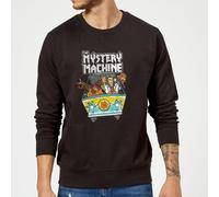 Scooby Doo Mystery Machine Heavy Metal Sweatshirt - Black | Size: Small Scooby Doo Black S