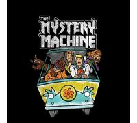 Scooby Doo Mystery Machine Heavy Metal Women's T-Shirt - Black - S