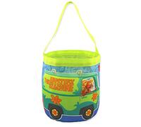 Scooby-Doo Mystery-Machine Kids Nylon Gift Basket Bucket Tote Bag (One Size, Blue)