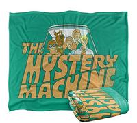 SCOOBY DOO! Mystery Machine Officially Licensed Silky Touch Super Soft Throw Blanket 152 x 127 cm