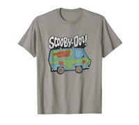 Scooby-Doo Mystery Machine T-Shirt, Men, Slate Grey, Large