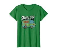 Scooby-Doo Mystery Machine T-Shirt, Women, Kelly Green, Medium