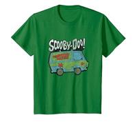 Scooby-Doo Mystery Machine T-Shirt, Youth, Kelly Green, X-Small