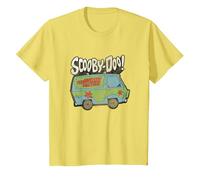 Scooby-Doo Mystery Machine T-Shirt, Youth, Lemon Yellow, X-Small