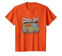 Scooby-Doo Mystery Machine T-Shirt, Youth, Orange, X-Small