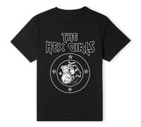 Scooby Doo Official Circular Logo T-Shirt - Black | Size: Small Scooby Doo Black S