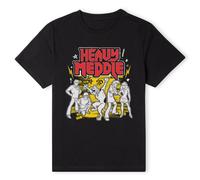 Scooby Doo Official Heavy Meddle T-Shirt - Black | Size: Small Scooby Doo Black S