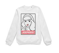 Scooby Doo Official Jeepers Sweatshirt - White | Size: 2XL Scooby Doo White 2XL
