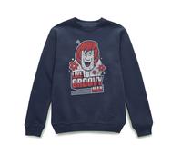 Scooby Doo Official Like, Groovy Man Sweatshirt - Navy Scooby Doo Navy One Size