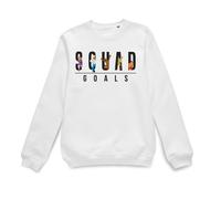 Scooby Doo Official Squad Goals Sweatshirt - White Scooby Doo White One Size