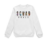 Scooby Doo Official Squad Goals Sweatshirt - White | Size: XL Scooby Doo White XL