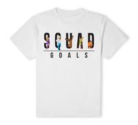Scooby Doo Official Squad Goals T-Shirt - White | Size: XL Scooby Doo White XL