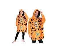 Scooby-Doo Oversize Poncho Hoodie Blanket Loungewear in Brown Scooby-Doo Brown One Size