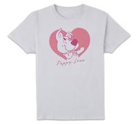 Scooby Doo Puppy Love Men's T-Shirt - White - L