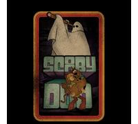 Scooby Doo Retro Ghostie Women's T-Shirt - Black - L