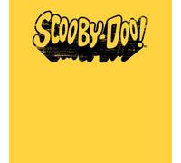 Scooby Doo Retro Mono Logo Men's T-Shirt - Yellow - XXL