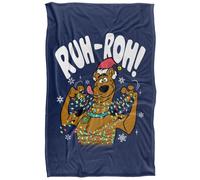 Scooby Doo Ruh Roh Christmas Throw