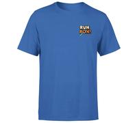 Scooby Doo Ruh-Roh Pocket Men's T-Shirt - Royal Blue | Size: Small Scooby Doo Blue S