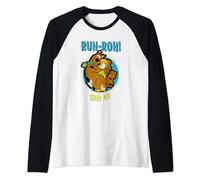 Scooby Doo Ruh-Roh! Raglan Baseball Tee