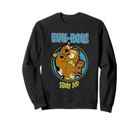 Scooby Doo Ruh-Roh! Sweatshirt, Adult Unisex, Black, X-Large