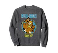 Scooby Doo Ruh-Roh! Sweatshirt, Adult Unisex, Dark Heather Grey, Medium
