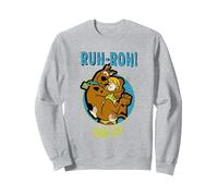 Scooby Doo Ruh-Roh! Sweatshirt, Adult Unisex, Heather Grey, Medium