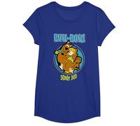 Scooby Doo Ruh-Roh! T-Shirt, Girls, Royal Blue, Small