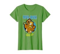 Scooby Doo Ruh-Roh! T-Shirt, Women, Grass Green, Small