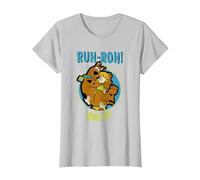 Scooby Doo Ruh-Roh! T-Shirt, Women, Silver Grey, Large
