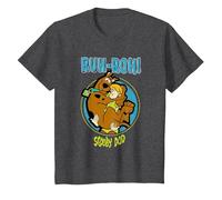 Scooby Doo Ruh-Roh! T-Shirt, Youth, Dark Heather Grey, Small
