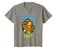 Scooby Doo Ruh-Roh! T-Shirt, Youth, Slate Grey, Small