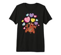 Scooby Doo Ruv You Hearts Premium T-Shirt