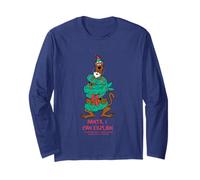 Scooby Doo Santa I Can Explain Christmas Fun Long Sleeve T-Shirt