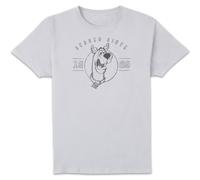 Scooby Doo Scared Since '69 Men's T-Shirt - White | Size: Medium Scooby Doo White M