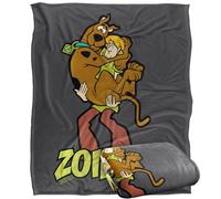 Scooby Doo! Scooby And Shaggy Zoinks! Silky Touch Super Soft Throw Blanket 152 X 127 Cm