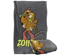Scooby Doo! Scooby And Shaggy Zoinks! Silky Touch Super Soft Throw Blanket 91 x 147 Cm