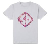 Scooby Doo Scooby-Doo Floral Men's T-Shirt - White | Size: XL Scooby Doo White XL