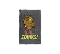 Scooby-Doo! Scooby Doo! Scooby & Shaggy Zoinks! Silky Touch Super Soft Throw Bla | Size: Large Scooby-Doo! Multicolor Large