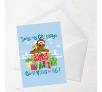 Scooby Doo Seasons Greetings Good Vibes All Greetings Card - Standard Card