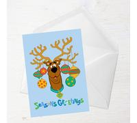 Scooby Doo Seasons Greetings Greetings Card - Large Card