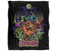Scooby Doo Shaggy Chased By Monsters Blanket