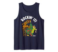 Scooby-Doo, Shaggy Rockin It Christmas Tank Top